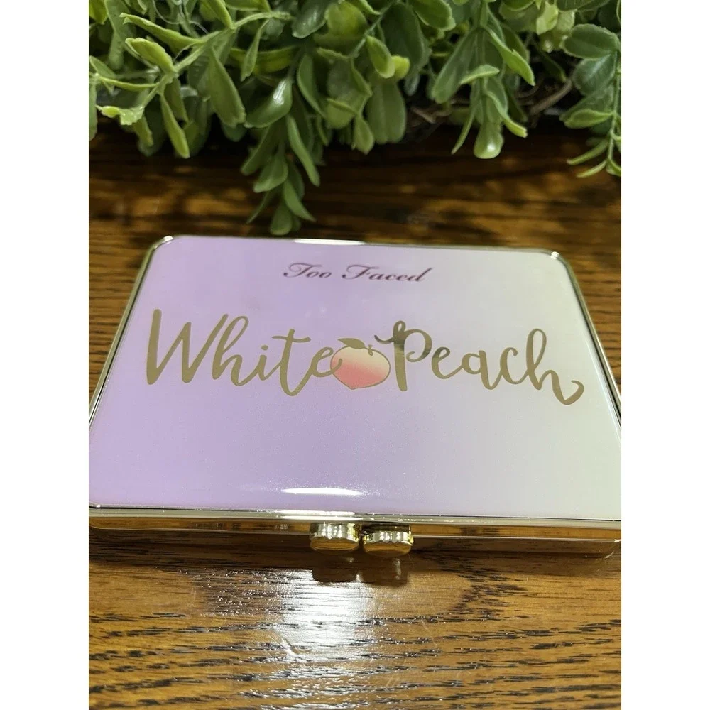 Too Faced White Peach Peaches & Cream Eyeshadow Palette-12 Shades-NIB